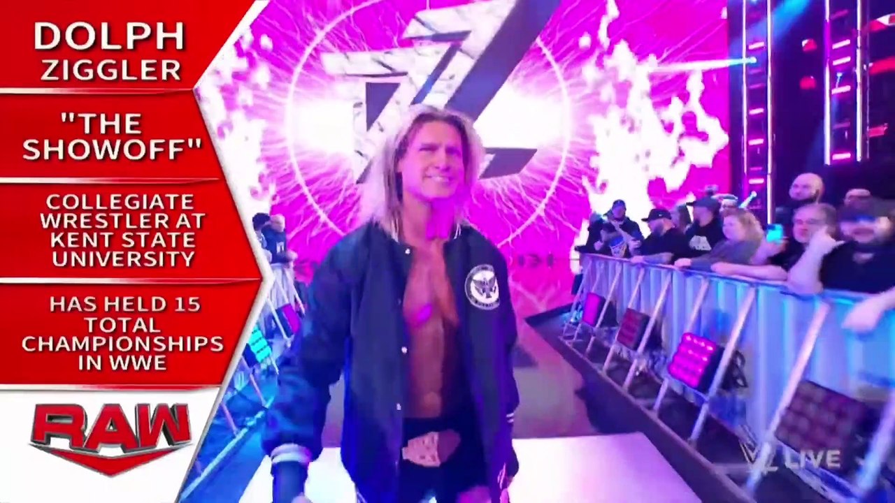 Dolph Ziggler Entrance: WWE Raw, March 6, 2023