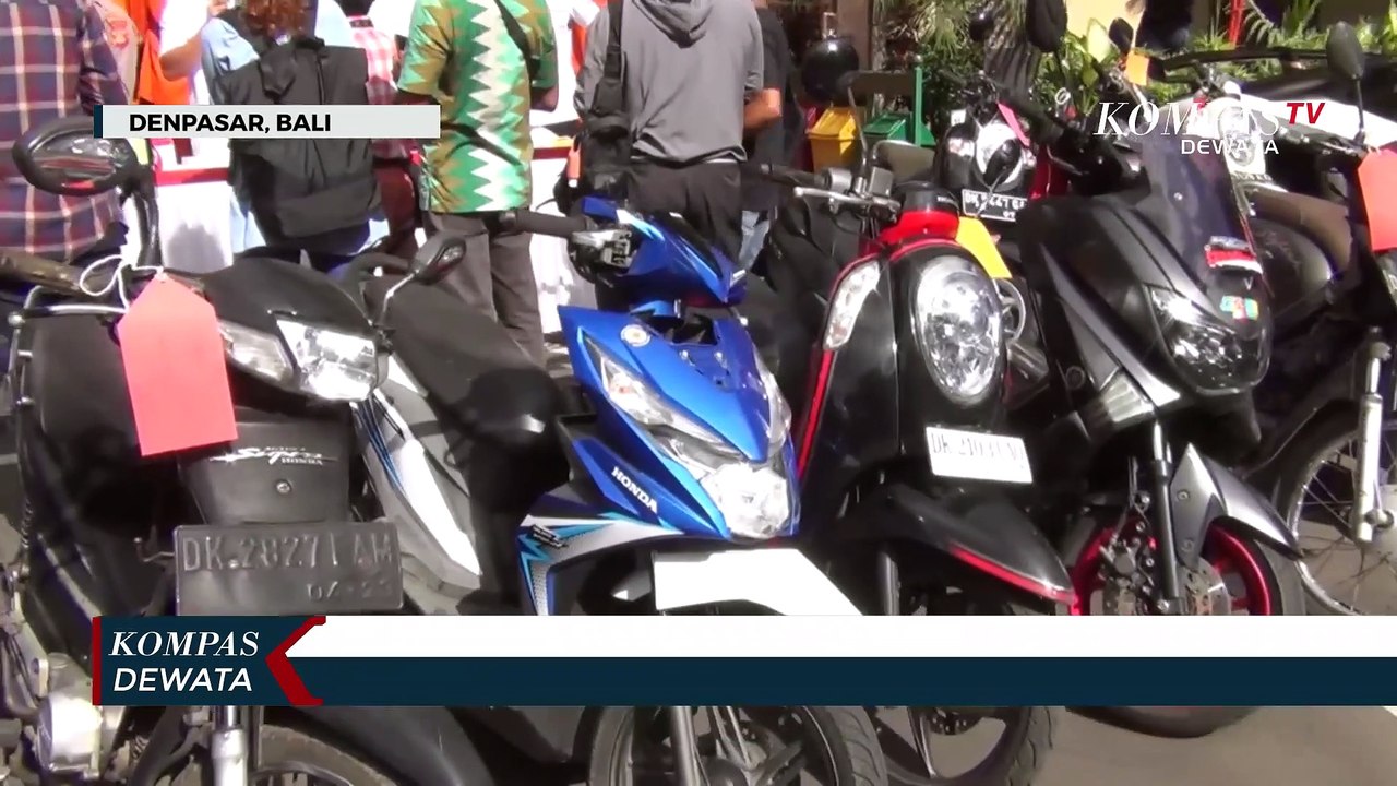 Polda Bali Ungkap Puluhan Kasus Curanmor