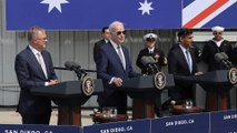 EEUU, R.Unido y Australia revelan su plan de submarinos con la vista en China