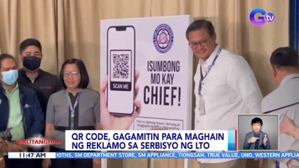 Programang "Isumbong mo kay Chief," inilunsad para mas madaling makapagreklamo sa serbisyo ng LTO | BT