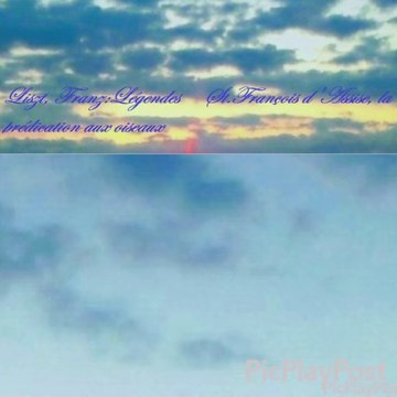 アッシジの聖フランチェスコ　Liszt, Franz:Légendes　St.François d'Assise, la prédication aux oiseaux 2022.12