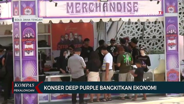 Konser Deep Purple di Solo Bangkitkan UMKM dan Pertumbuhan Ekonomi