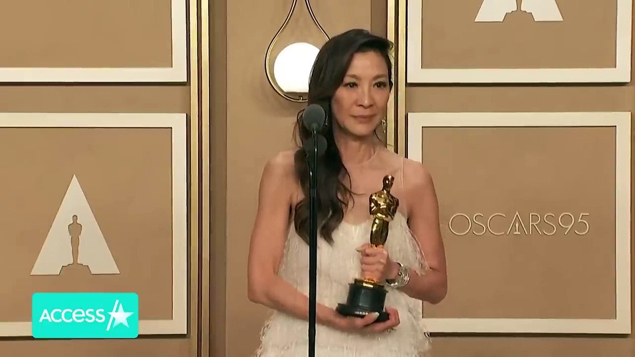 Michelle Yeoh Celebrates 'Shattering' Oscars Glass Ceiling video