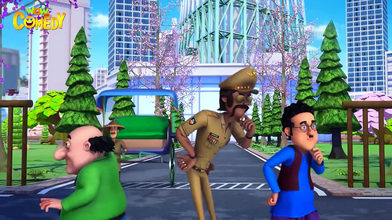Motu Patlu in Hindi The Challenge of Kung Fu Brothers Movie Animated Movies Wow Kidz Comedy
