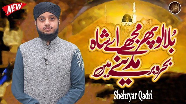 Bula Lo Phir Mujhe Aye Shah e Behrobar | New Naat | Shehryar Qadri