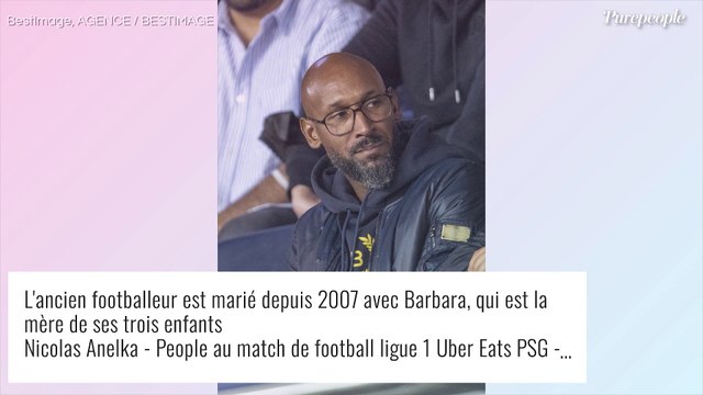 Nicolas Anelka marié à Barbara : rare apparition de sa femme, qui a changé plusieurs fois de couleur de cheveux