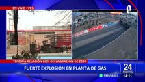 VES: Clausuran empresa de gas clandestina tras fuerte explosión dentro de su planta