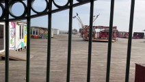 Hastings Pier in East Sussex has re-opened at weekends