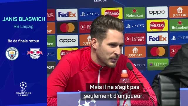 8es - Blaswich : Nous ne jouons pas uniquement face à Haaland