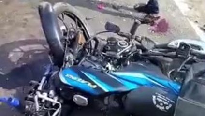 विदिशा: ऑटो ने बाइक को मारी जोरदार टक्कर, युवक समेत 2 महिलाएं घायल