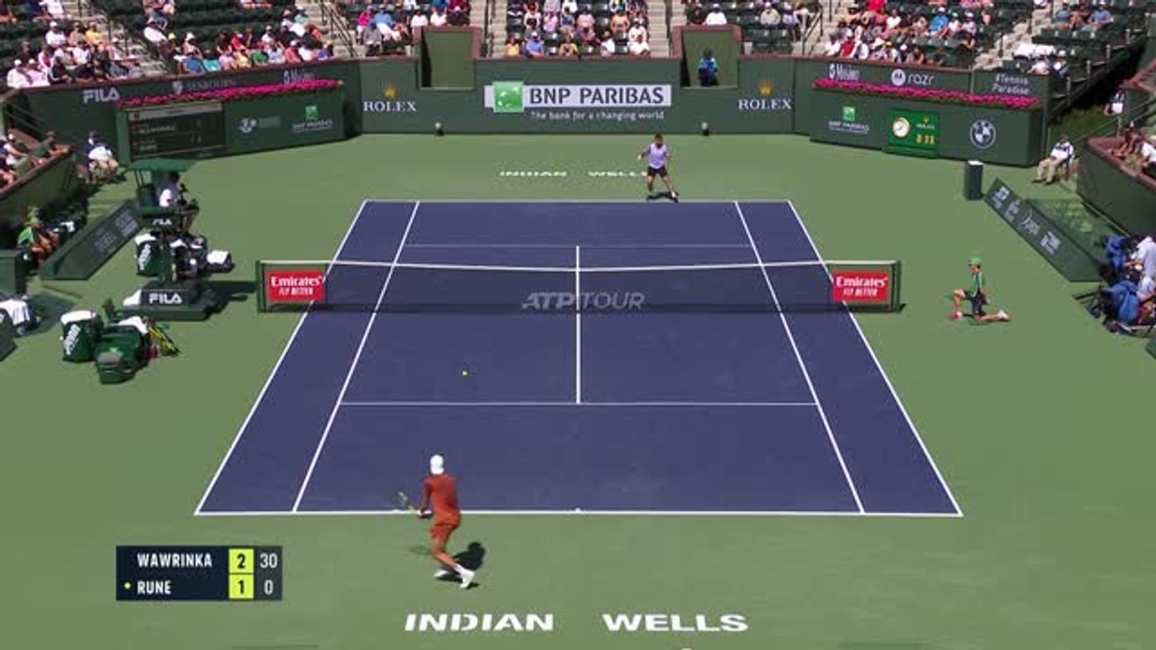 Highlights: Routinier Wawrinka weiter im Rennen