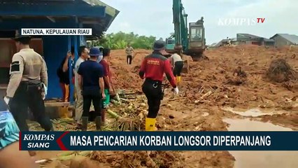 Video herunterladen: 8 Korban Hilang Longsor Natuna Masih Dicari, Tim SAR Gabungan Perpanjang Waktu Pencarian!