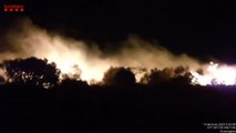 Incendio forestal entre las localidades de Selva del Camp y Vilaplana en Tarragona
