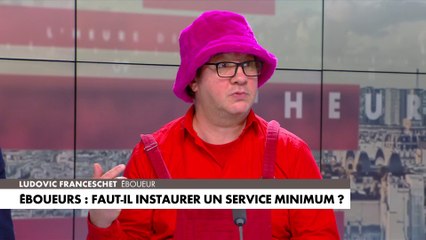 Ludovic Franceschet : «Notre seul moyen de pouvoir manifester, c'est de ne pas ramasser les déchets»