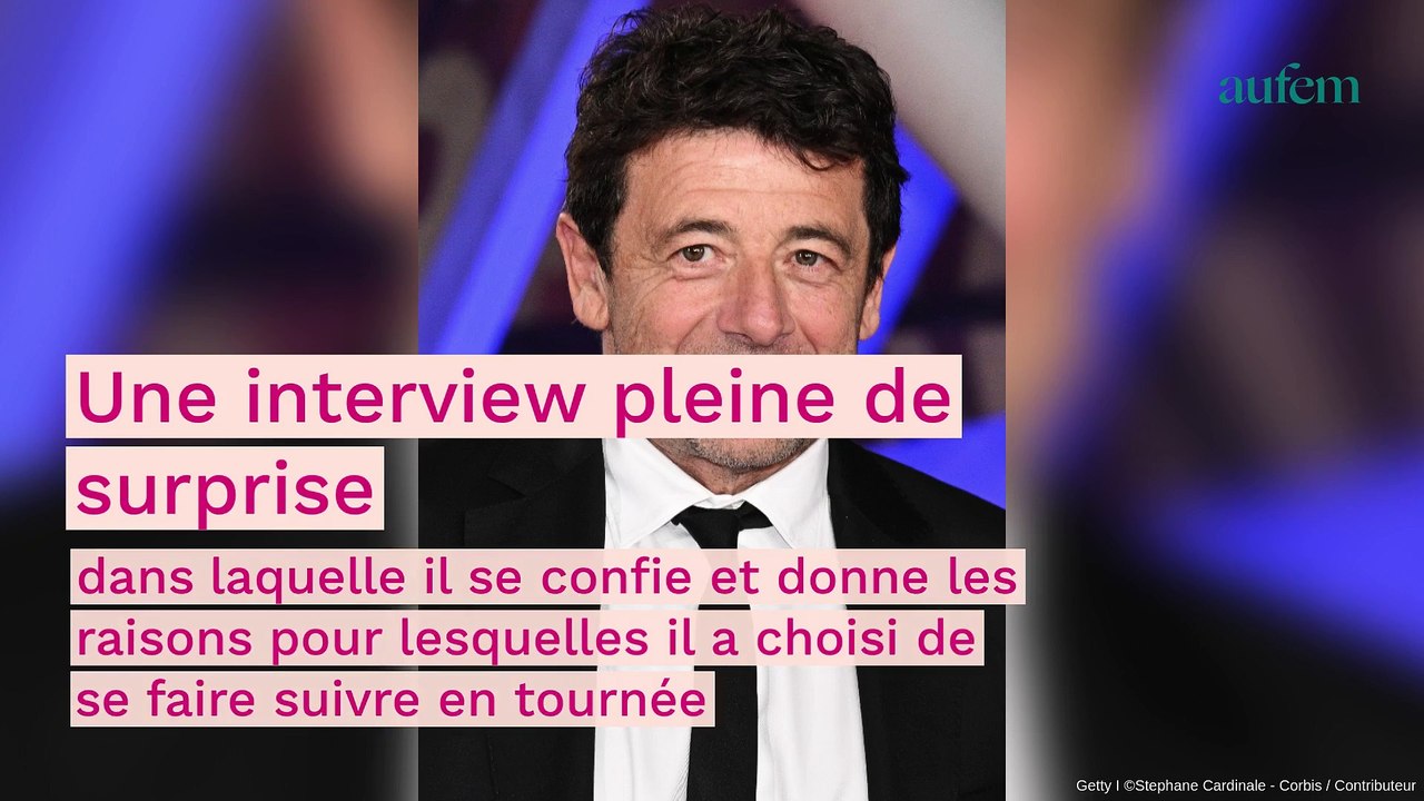 Patrick Bruel dérangé en plein concert, il évoque ce gros problème : "Ça ne m'était jamais arrivé"