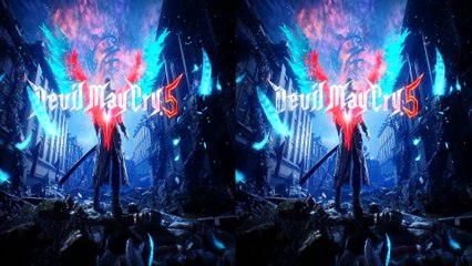 [4k 3D SBS VR]  눈돌아가는 영상미와 화려한 스타일리쉬 액션 바로 눈앞에서 날아다니는 입체감 데빌 메이 크라이 5 좌우 입체 영상 VR VIDEO