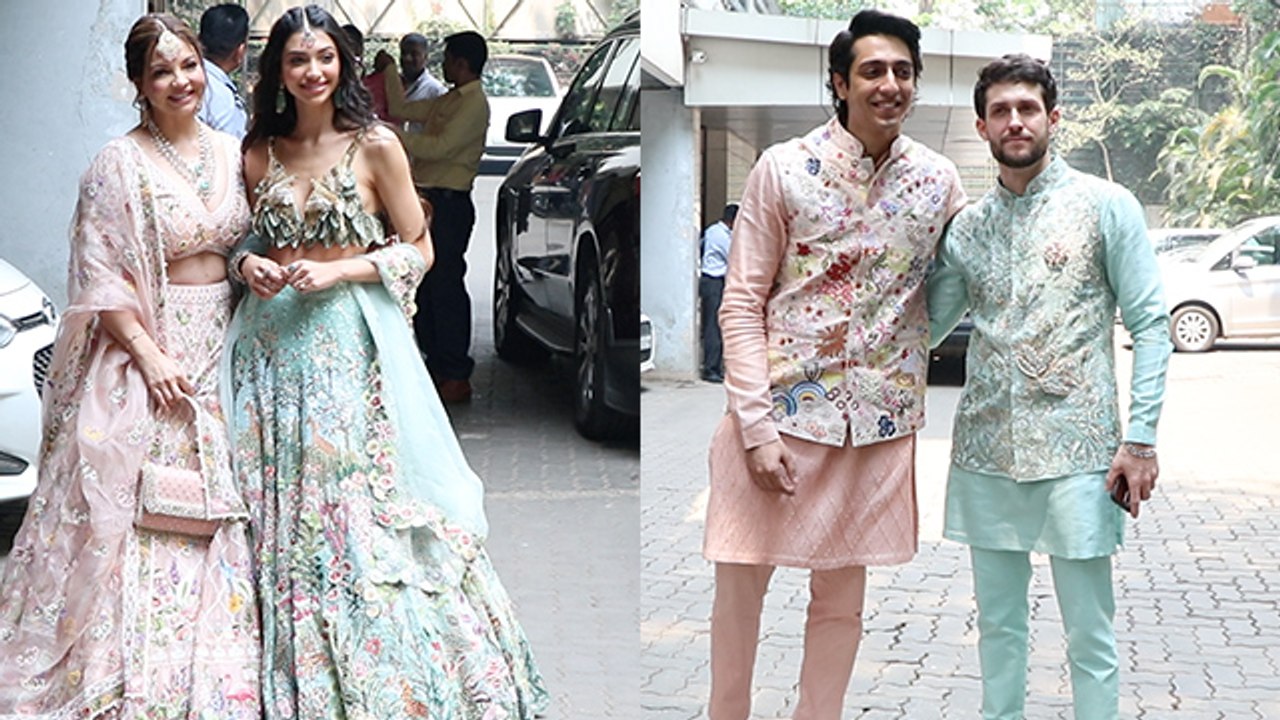 Alanna Panday Mehendi Ceremony FULL VIDEO, Fiance Ivor के साथ Outfit Twinning | Boldsky