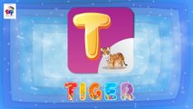 ABC Flashcards for Toddlers | Babies First Words & ABCD Alphabets Learn Letter T-@RHEntertainments ​