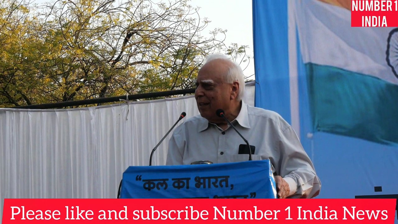 कपिल सिब्बल ने कहा आज का भारत RSS का भारत है