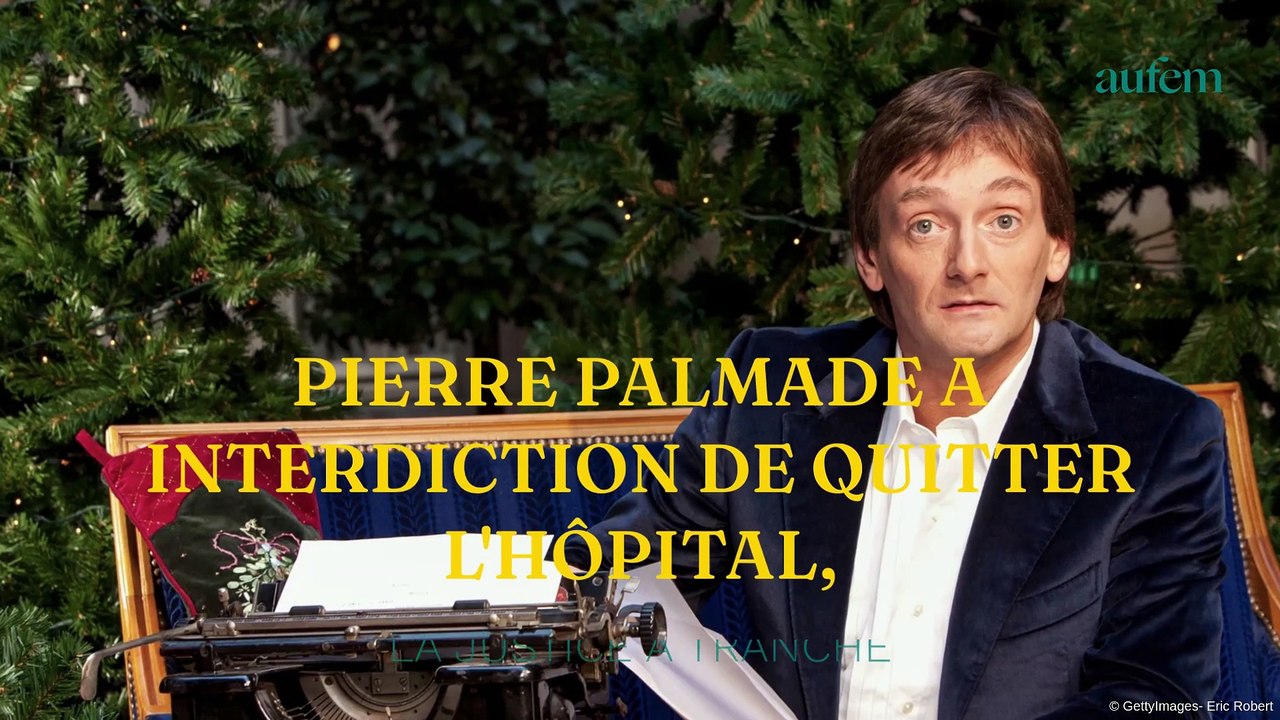 Pierre Palmade a "interdiction de quitter l'hôpital", la justice a tranché
