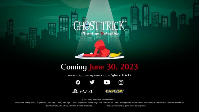 Ghost Trick Phantom Detective - Bonus Content Trailer PS