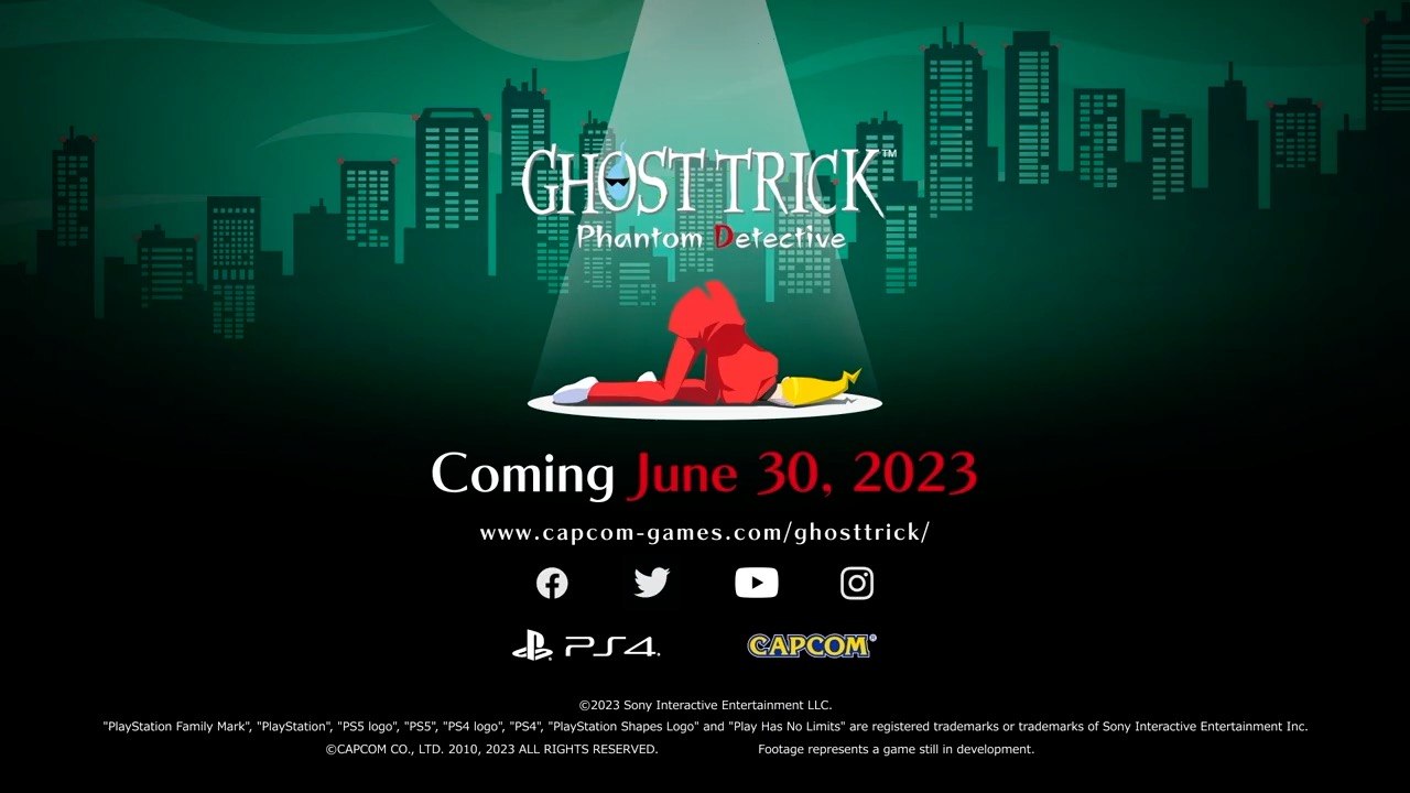 Ghost Trick Phantom Detective - Bonus Content Trailer PS