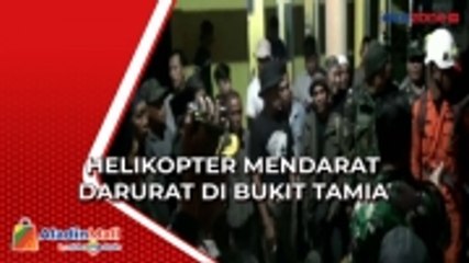 Video herunterladen: Proses Evakuasi Penumpang Helikopter Kapolda Jambi Dilanjutkan Pagi Ini