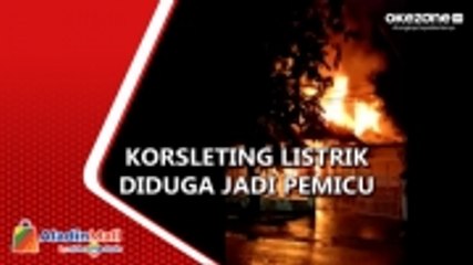 Rumah Mewah Milik Dokter Ludes Dilalap Api di Surabaya