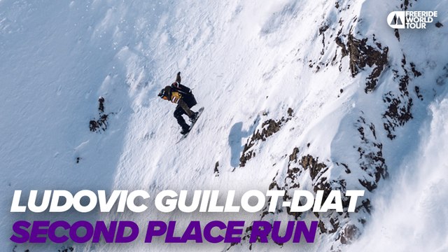 Ludovic Guillot-Diat Second Place Run I FWT23 Fieberbrunn Pro