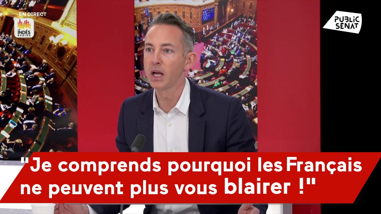 "Plus je vous vois, plus je comprends pourquoi les Français ne peuvent pas vous blairer"