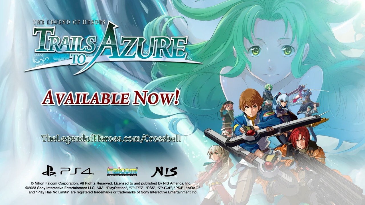 The Legend of Heroes Trails to Azure - Launch Trailer PS