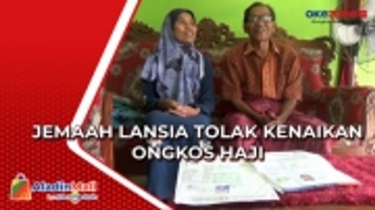 Para Jemaah Lansia Tolak Kenaikkan Biaya Perjalanan Ibadah Haji