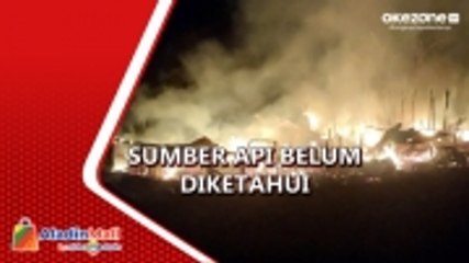 Warga Panik, 3 Rumah Ludes Dilalap Api di Banyuasin