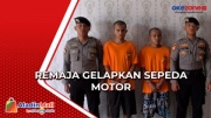 Remaja Pengangguran Gelapkan Sepeda Motor Demi Mabuk-Mabukan