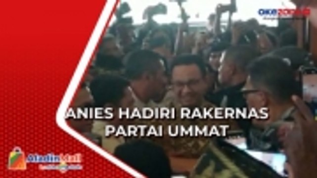 Teriakan Presiden dan Takbir Sambut Anies Baswedan di Rakernas Partai Ummat