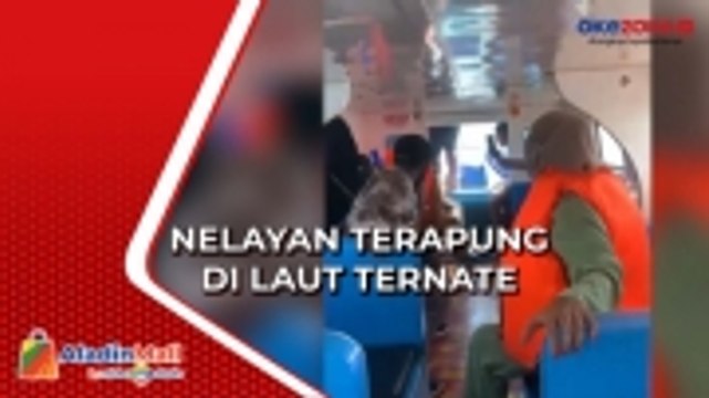 Perahu Dihantam Ombak, Nelayan Terapung di Laut Ternate