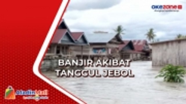 Tanggul Jebol, Desa di Luwu Utara Banjir Berkepanjangan