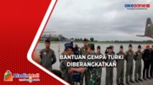 Gunakan Dua Pesawat Boeing-Hercules, Bantuan Gempa Turki-Suriah Diberangkatkan dari Lanud Halim Perdana Kusuma