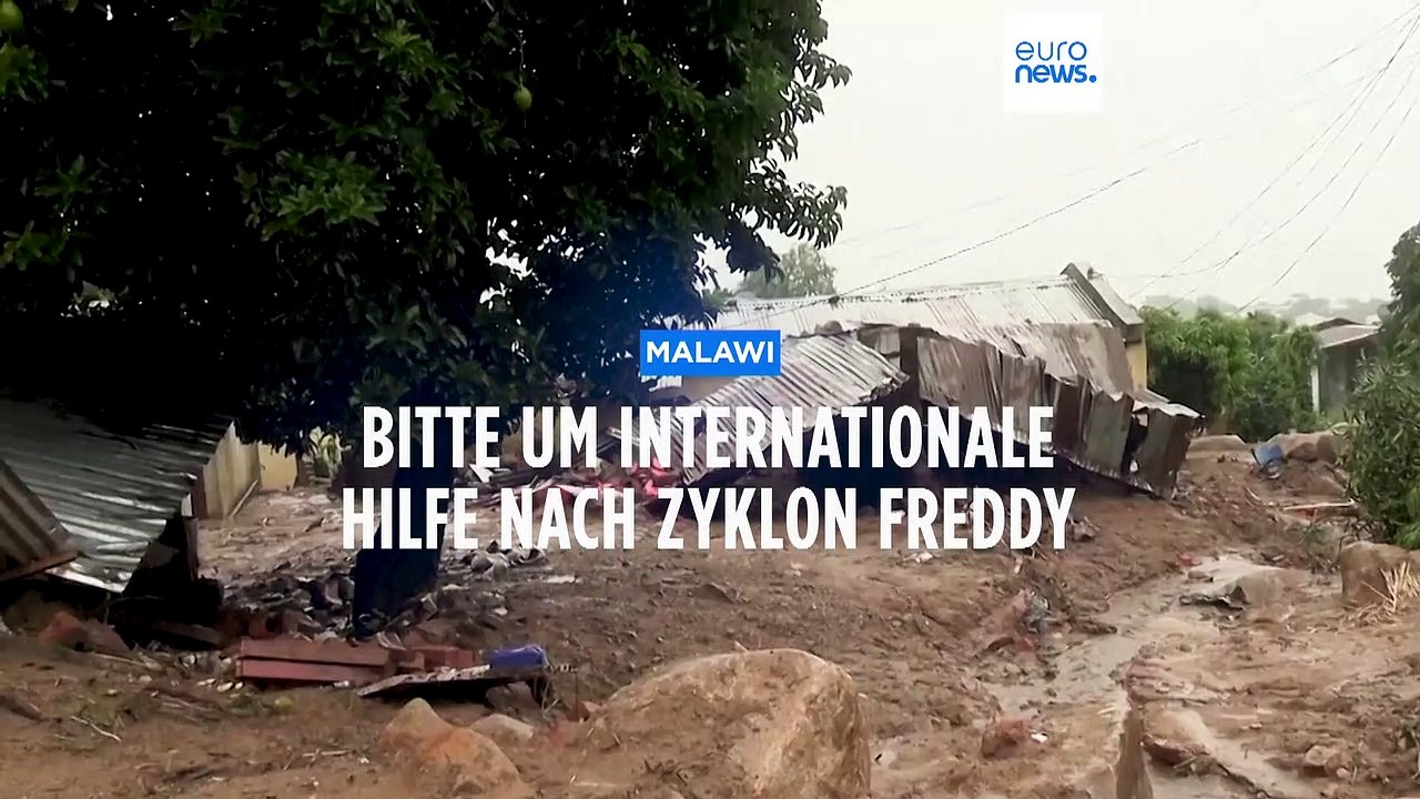 Malawi bittet nach Zyklon Freddy um internationale Hilfe