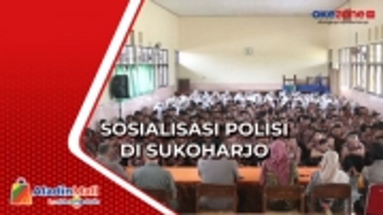 Tekan Angka Kriminalitas Pelajar, Polres Sukoharjo Gelar Sosialisasi