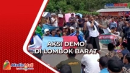 Aksi Demo Tuntut Tutup Permanen Kafe Tuak di Lombok Barat Ricuh