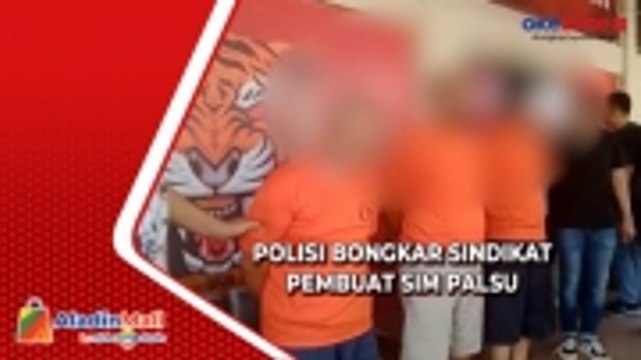 Lakukan Razia Truk, Polisi Bongkar Sindikat Pembuat SIM Palsu di Jambi