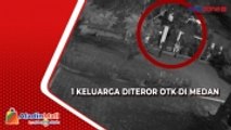 Tebar Teror, 2 OTK Terekam CCTV Siram Bensin dan Bakar Rmah Warga di Medan