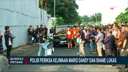 Hari Ini Polisi Periksa Kejiwaan Mario Dandy dan Shane Lukas
