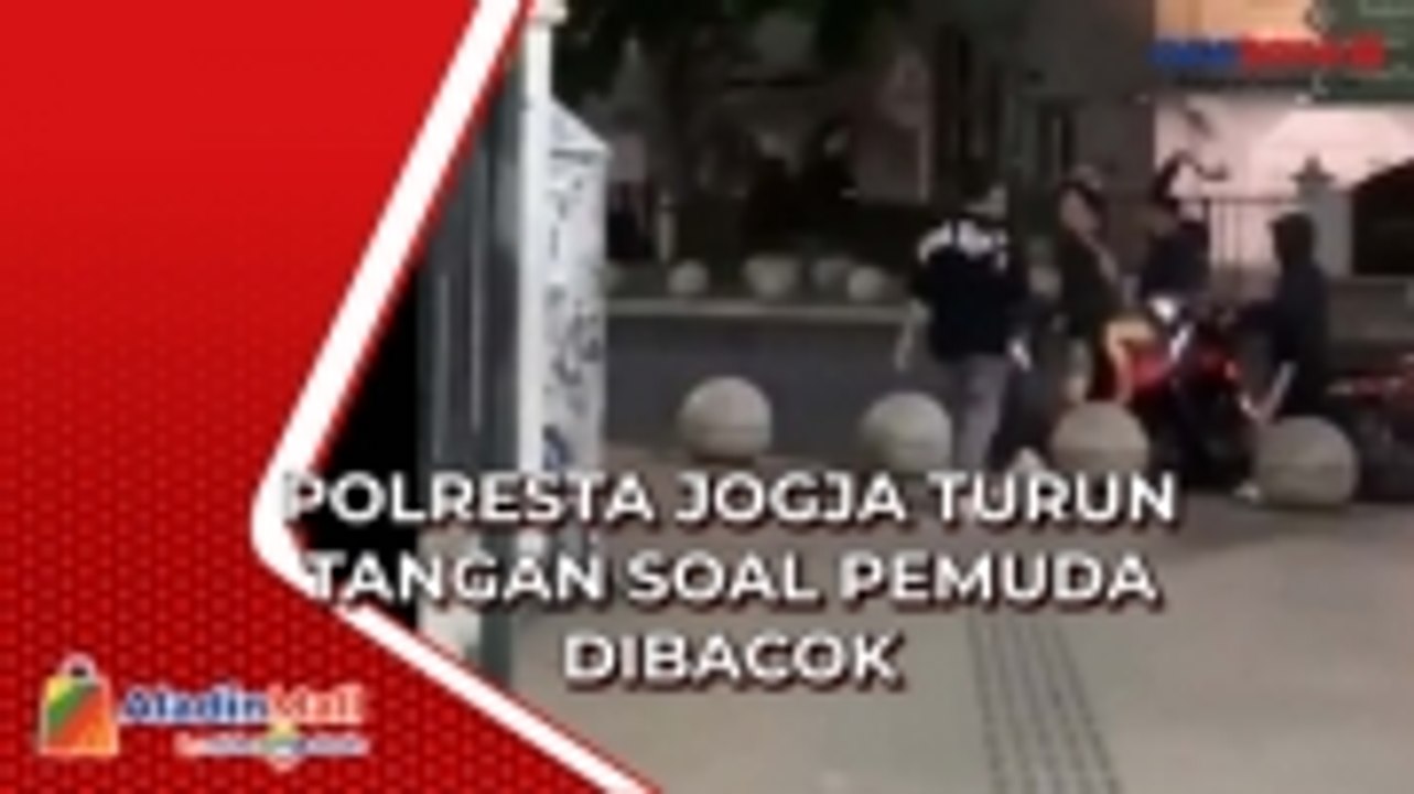 Viral, Pemuda Dibacok di Titik Nol Jogja, Polresta Jogja Turun Tangan