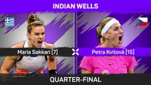 Sakkari makes yet another comeback to reach Indian Wells semis