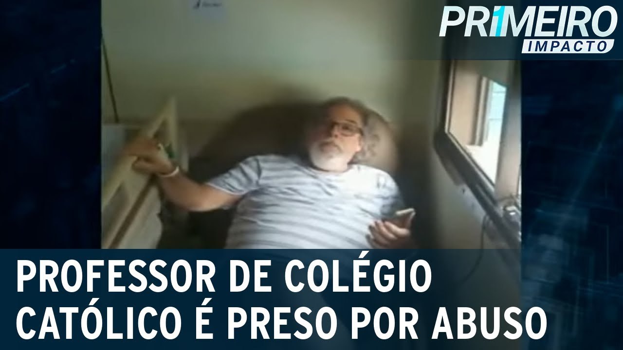 Professor de teatro de colégio católico é preso suspeito de abuso sexual