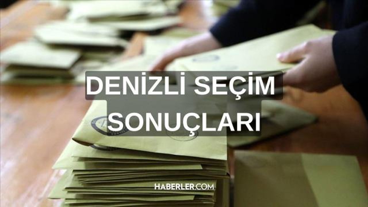 Denizli seçim sonuçları nasıl öğrenilir? Denizli seçim sonuçları sorgulama ekranı!