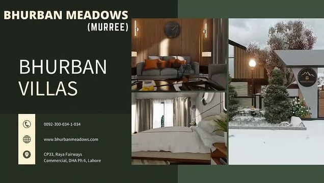 Bhurban Villas Natural beauty of Murree Pakistan _Low Cost High Standard luxury Villas in Bhurban .