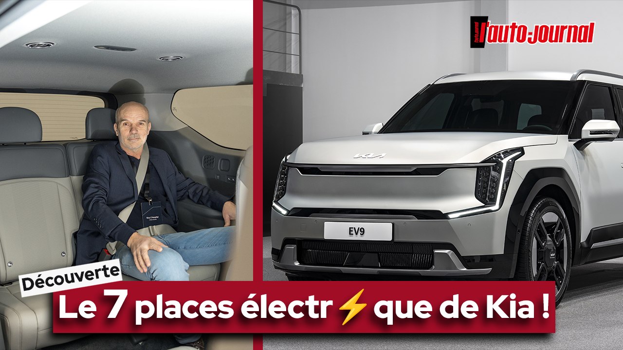 KIA EV9 : Il ÉLECTRISE les familles !